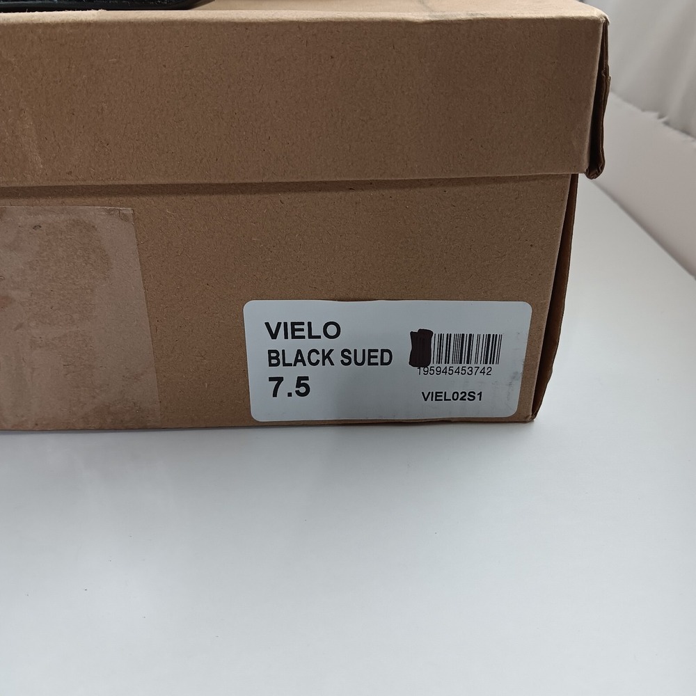 NEW Steve Madden Women's Vielo Black Mesh Suede Zip Bootie Shoe Stiletto Size7.5 - Picture 9 of 9